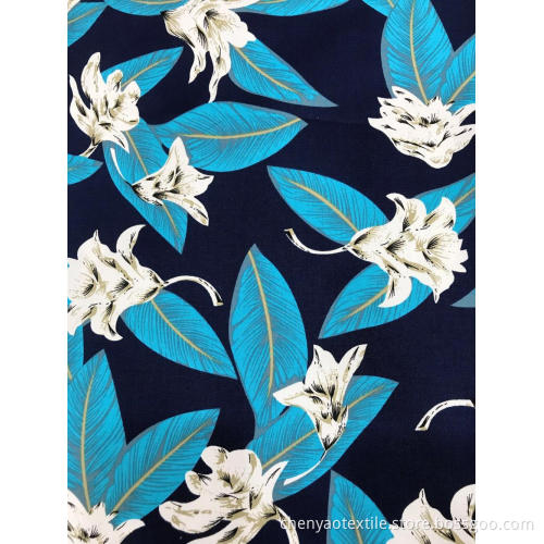 Cotton Stretch Printing Fabric For Shirt And Dress